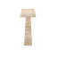 Console Demi Travertine