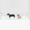 Clear Zig Zag Wall-Mounted Pet Gate