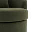 Fauteuil d'appoint pivotant Modern Boucle-793861880