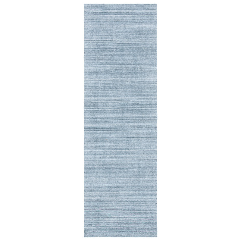 Tapis de performance uni tissé à la main Arikara, Tapis de couloir 2 pi 3 po x 8 pi