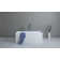 59” x 28.7” Freestanding Acrylic Soaking Bathtub, Alcove Back to Wall or Corner Ractangular  Tub