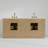 Antony 72'' Double Bathroom Vanity with Quartz Top