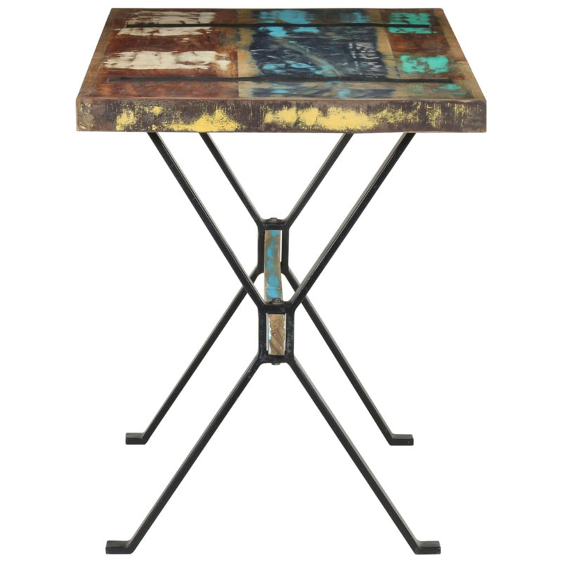 Table de salle à manger Izaak, Bois recyclé, H 29,9 po x L 47,2 po x l 23,6 po