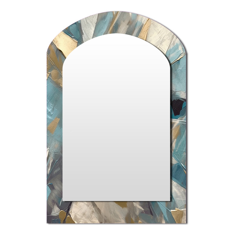 Miroir mural Blue Gold, 43 po x 33 po