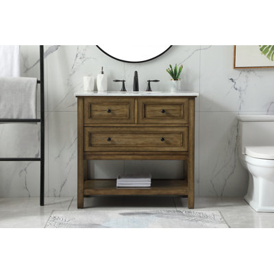 Ensemble de meuble-lavabo simple 36 po Bonsai