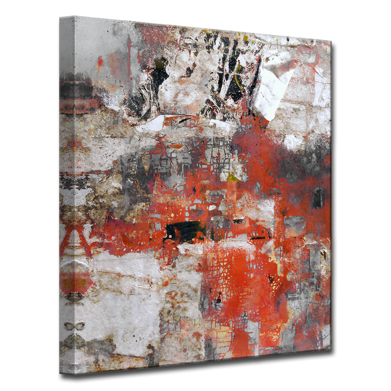 Abstract ABS V - Print on Canvas, 40" H x 30" W x 1.5" D