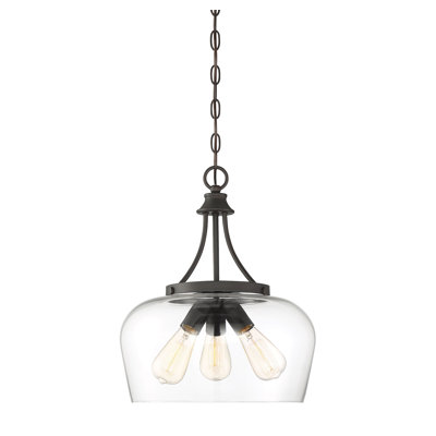 Breena 3 - Light Unique Dome Pendant
