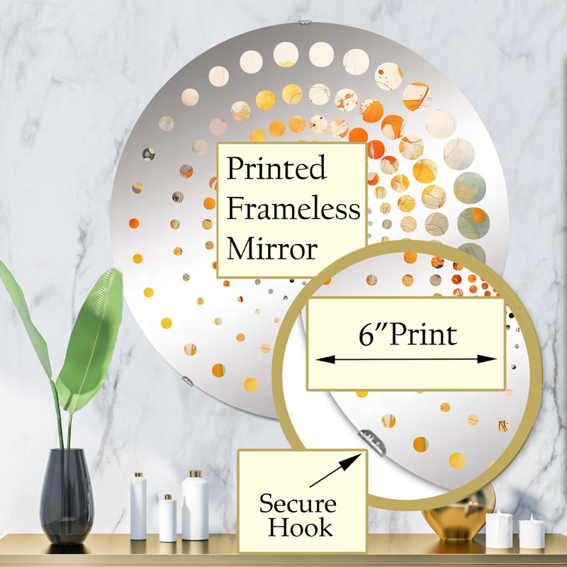 Keiah Circle Mirror, 31.4" x 31.4"