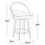 Ensemble de tabourets de bar de style Mid-Century avec comptoir fixe-603510971