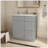 Versatile 30 In. W X 21 In. D X 34.5 In. H In Shaker Dove Plywood Ready To Assemble Floor Vanity Sink Base Kitchen Cabinet With Right Door-782292046