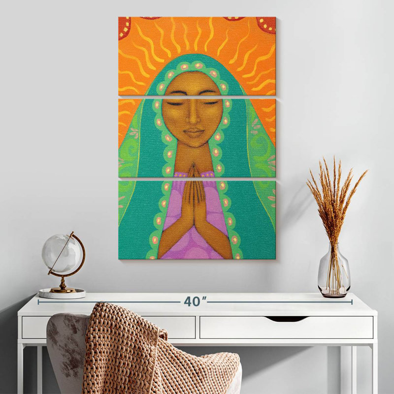 Adella Virgin De Guadalupe, 38" H x 24" W