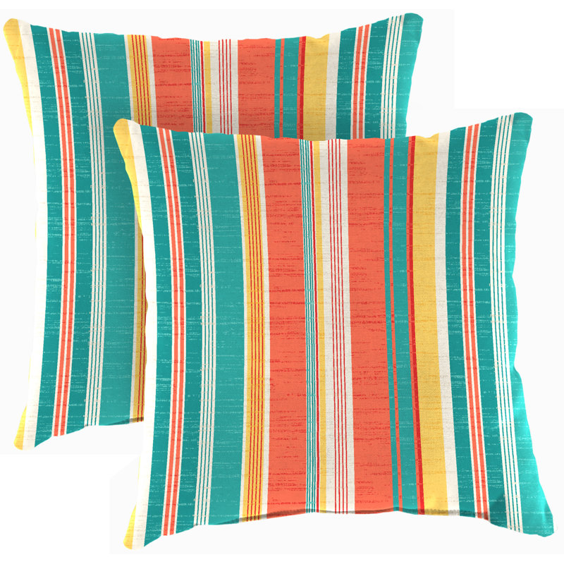 16" x 16" Outdoor Throw Pillow, Kodi Cornhusk
