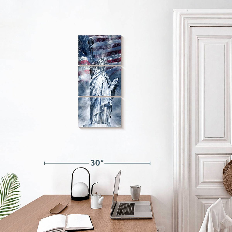 Statue de la liberté moderne, H 27 po x l 12 po