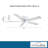 52" Mesa 5 - Blade Standard Ceiling Fan with Pull Chain-32738100