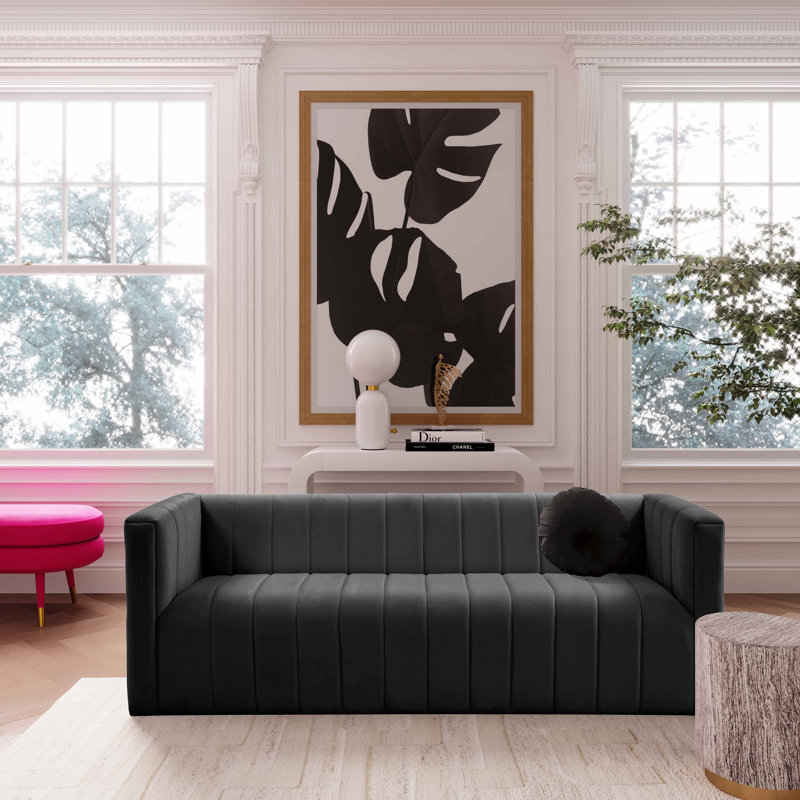 3 Seater Velvet Sofa