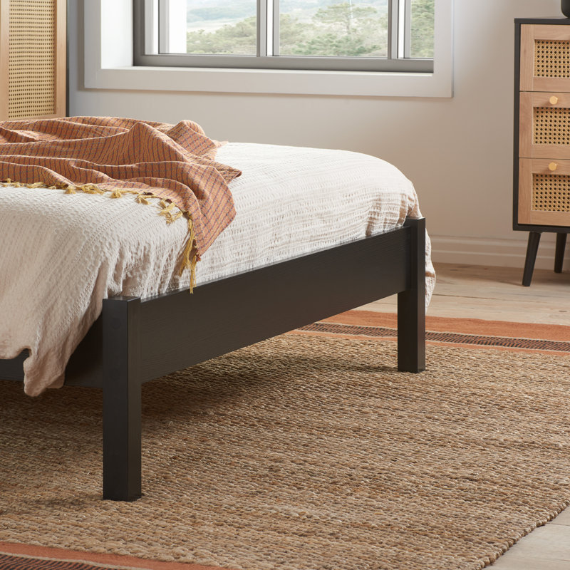 Noemi Bed Frame, Kingsize (5'), Black