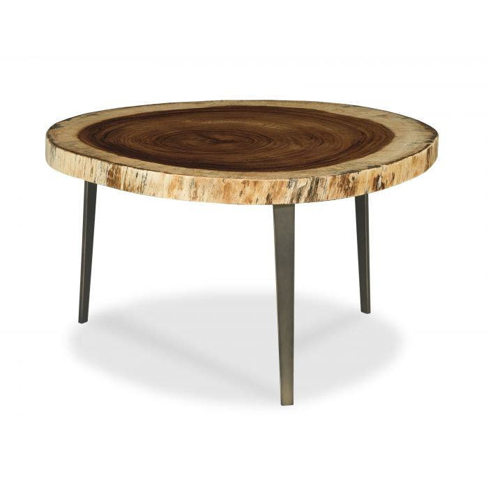 Live Edge Pedestal Dining Table