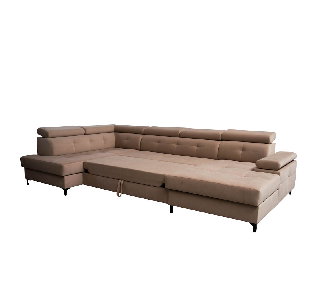 Ecksofa Knezova mit Bettfunktion