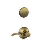 Accent Inactive Interior Lever Dummy Entry Set (Exterior Portion Sold Separately)