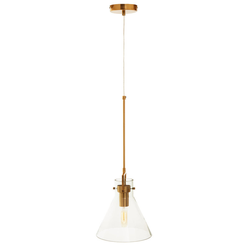 Ludovika 1 - Light Bronze Cone Pendant