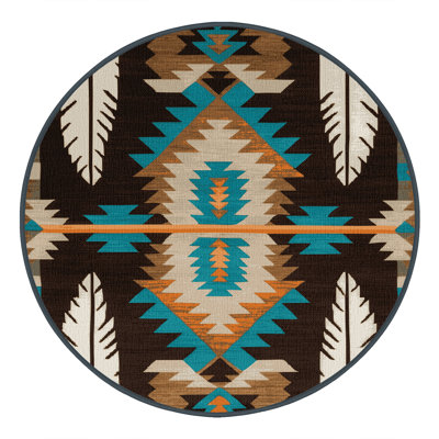 Washable Sheep Southwestern Area Rug