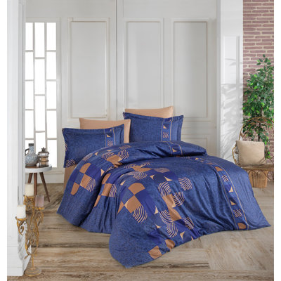 Ensemble de housse de couette 100% coton Aldaco