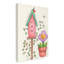 « nichoir rose », art sur toile-31975090