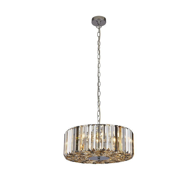 Vernell 4-Light Drum Chandelier