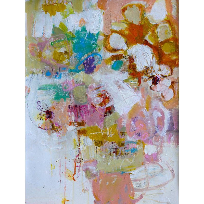 «It Will All Work Out» par Elizabeth Chapman, H 31,25 po x l 25,25 po x P 0,875 po