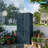 Altibloom 66.14 in Tall Resin Outdoor Storage Shed, 30.43 in W x 22.95 in D, 28 cu.ft, 4 Shelves, Lockable Handles, for Patio and Garage-125532839