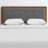 Draper Tufted Fabric and Wood Headboard-918148074-918148075