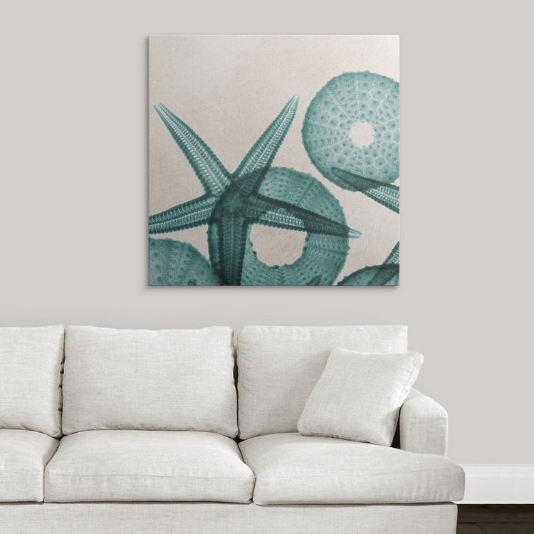 « iv x-ray » par albert koetsier,, reproduction de photo Under the Sea, H 30 po x l 30 po x P 1,5 po, Toile