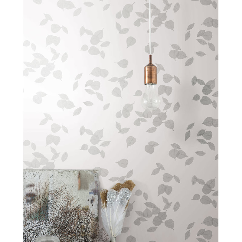 Papier peint adhésif Romig Premium, Gris sel