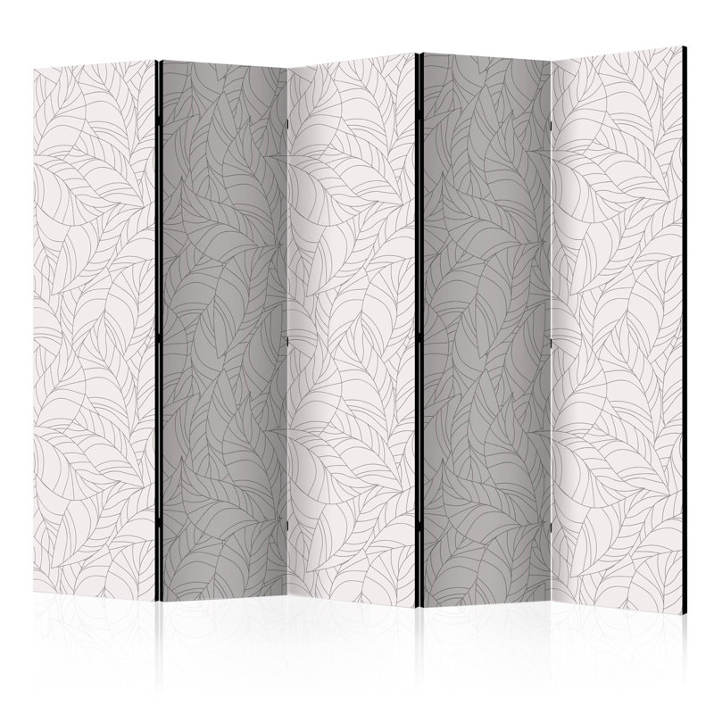 Room Divider - Colourless Leaves [Room Dividers], 5, 172cm H x 225cm W x 3cm D