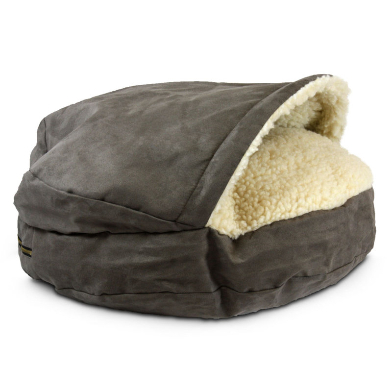 Lit pour chien orthopédique Snoozer, Chocolat noir, Petit (l 25 po x P 25 po x H 12 po)