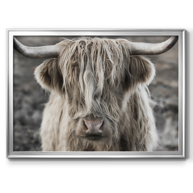 " Highland Skye ", Silver, 18" H x 26" W x 1.5" D