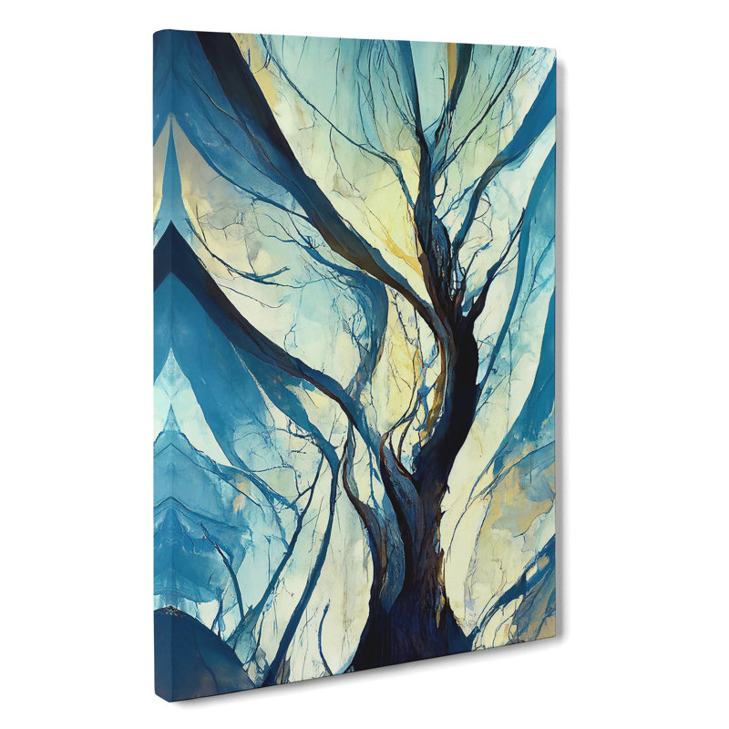 Branches Of A Tree No.6 - Painting, Wrapped Canvas, 50cm H x 35cm W x 3cm D, No Matte