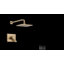 Ensemble de garniture de douche à double fonction Vero 17 Series avec pomme de douche à jet simple Touch-Clean, bronze champagne, débit d'eau 2,0 GPM, (valve non incluse)-23851791