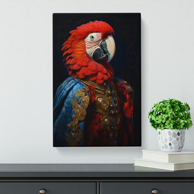 Parrot Gothic - Wrapped Canvas