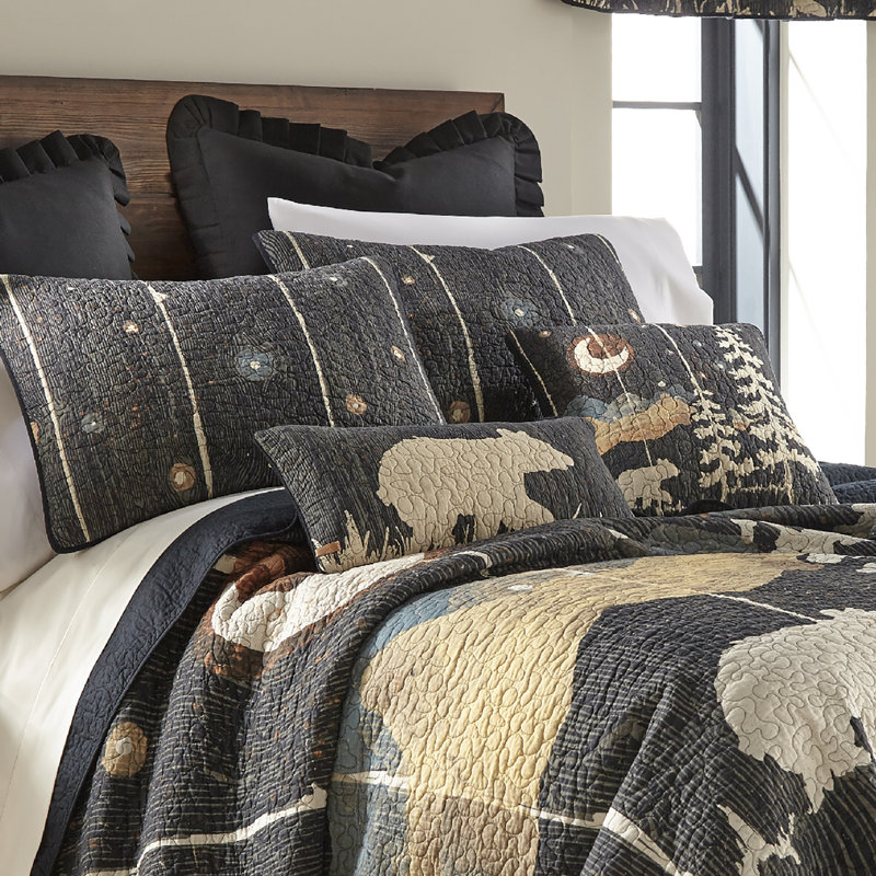 Donna Sharp Moonlit Bear Cotton King Sham, King