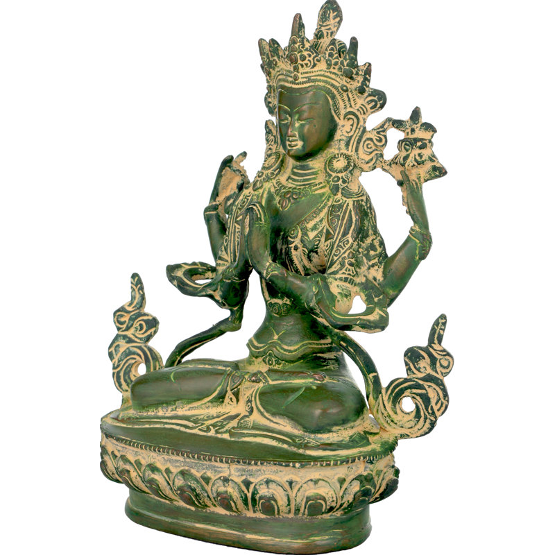 Figurine Chenrezig (Shadakshari Lokeshvara)