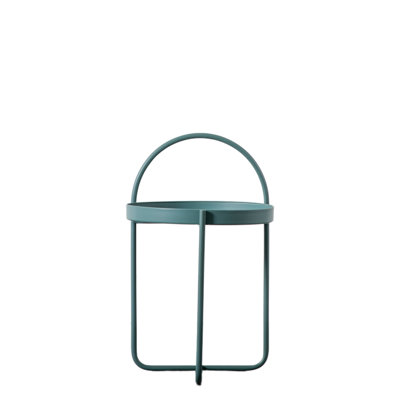 Certie Tray Top Cross Legs End Table