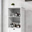 Armoire de trieuse à lessive blanche Space