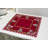 Joswick Santa Claus Christmas Trees Red Table Topper (33" Square)