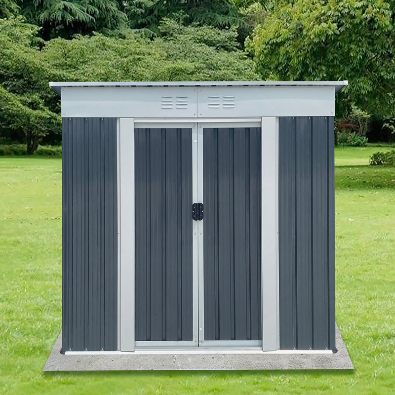 Outdoor Storage Sheds 6Ftx4ft Pent Roof