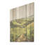 Vineyard Scenery Beauty V - Vineyard, panneau d'art mural en bois sur bois de pin naturel-1637009666