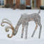 National Tree Company 28in. Reindeer Decoration with LED Lights