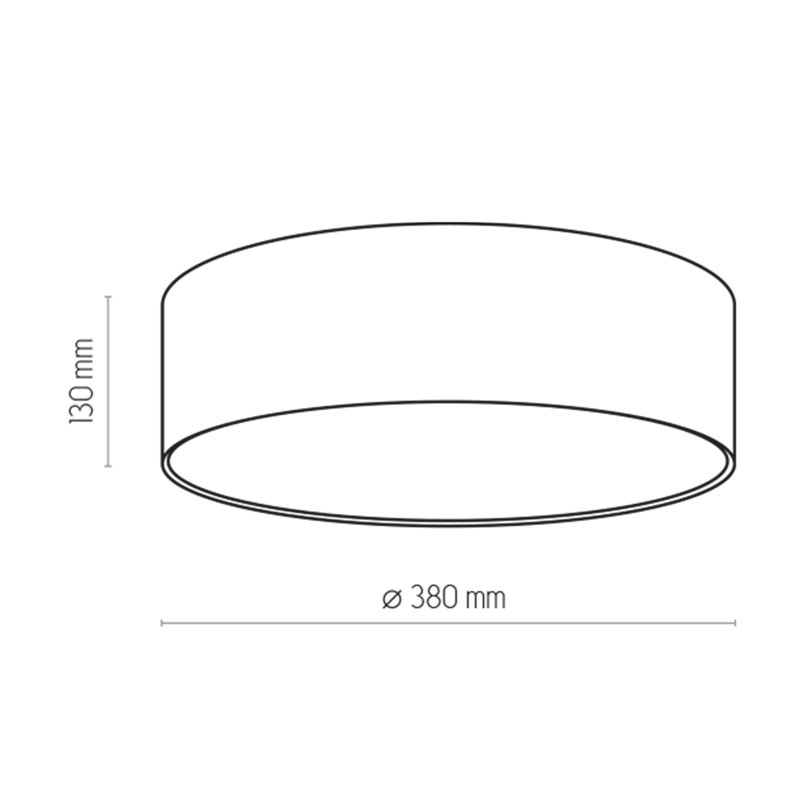 Lorentz Flush Mount, Pink