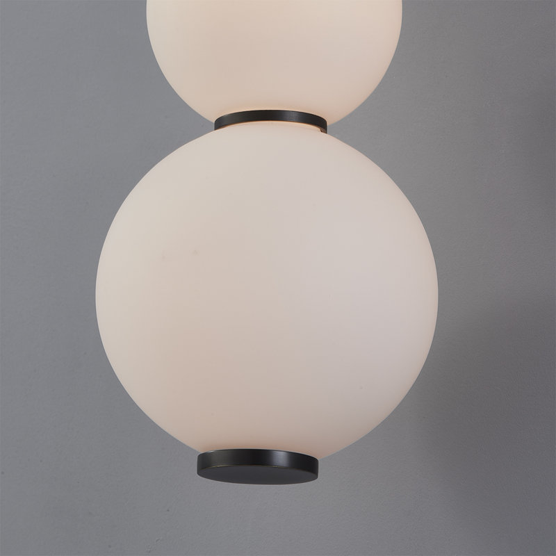 Perrin Wall Sconce by PEMBROOKE & IVES, Black Brass