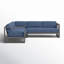 Redondo Outdoor 5 - Seat Patio Sectional-1040075360